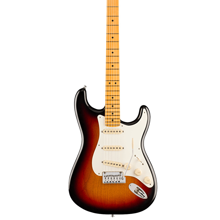 FENDER American Ultra Luxe Vintage 50s Stratocaster Akçaağaç Klavye 3 Ton Sunburst Elektro Gitar