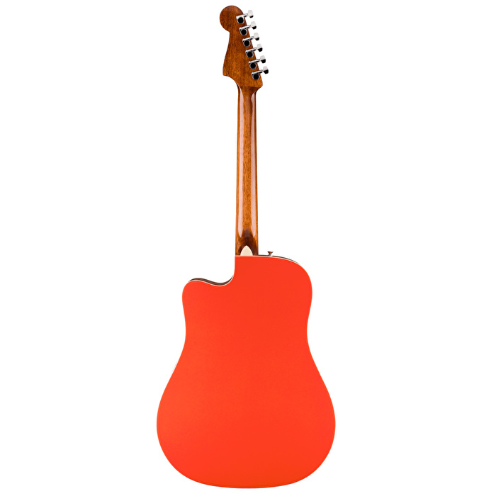 Fender California Standard Redondo CE Fiesta Red Elektro Akustik Gitar