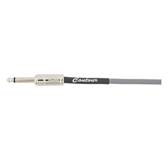 Fender Contour Serisi 3 Metre Gri Enstrüman Kablosu