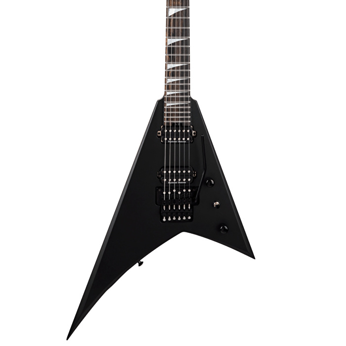 JACKSON American Series Rhoads RR24 Abanoz Klavye Satin Black Elektro Gitar