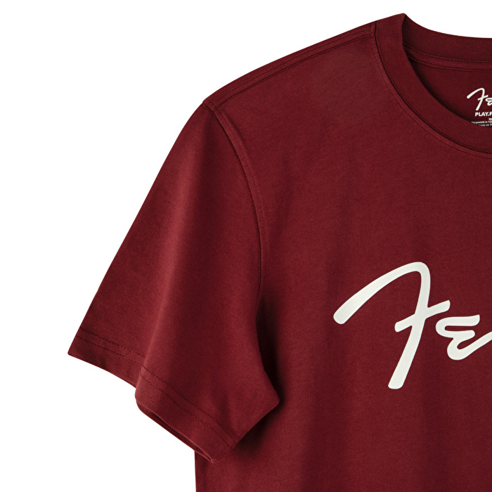 FENDER® Spaghetti Logo Bordo T-Shirt
