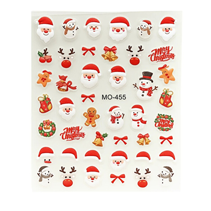 MINI & KIDS - Nail Sticker Santa