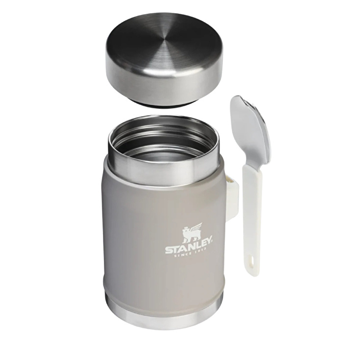 STANLEY The Legendary Food Jar + Spork 0.4L / 14oz Ash 2.0