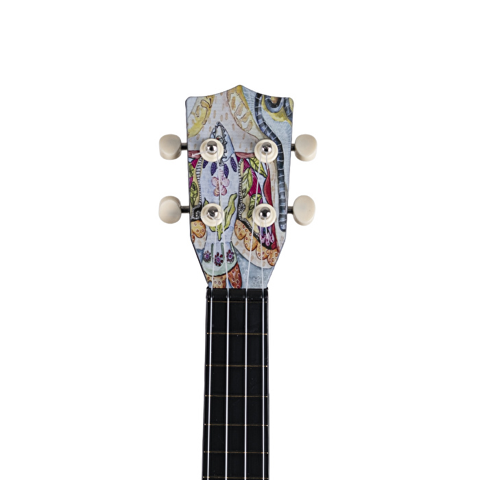 Karin Balık Desenli Soprano Ukulele