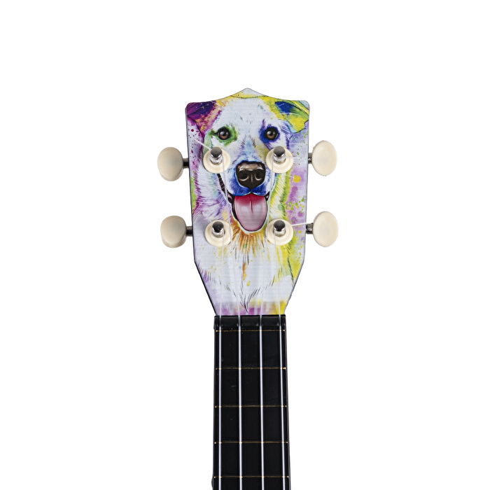 Karin Köpek Desenli Soprano Ukulele