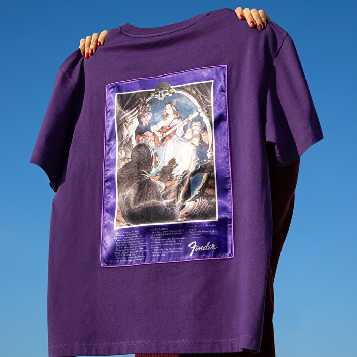 FENDER® Snow White Loose Mor T-Shirt