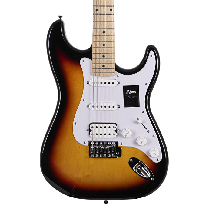 KOZMOS KGP-STG20HSS-3TS Sunburst Elektro Gitar + NOVA-MINI-BK 10W Amfi Başlangıç Paketi