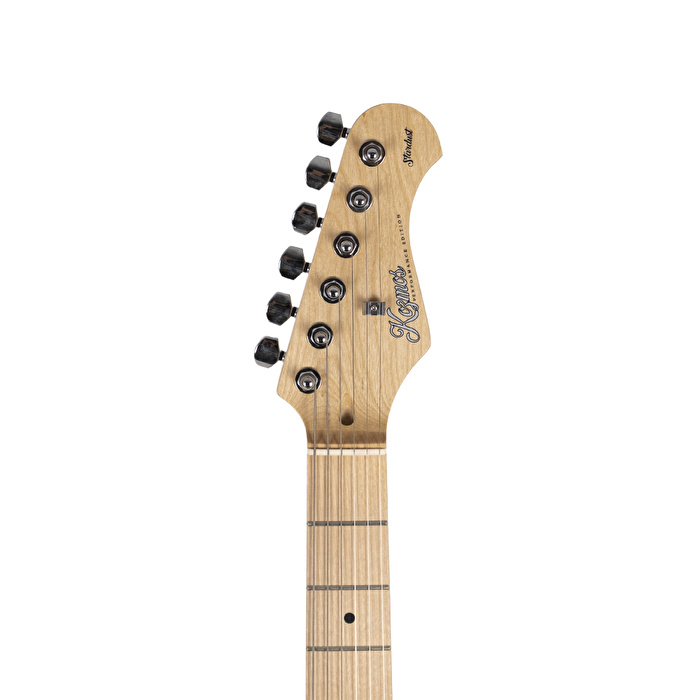 KOZMOS KGP-STG20HSS-BK Siyah Elektro Gitar + UNIQUE-MINI-BK 10W Amfi Başlangıç Paketi