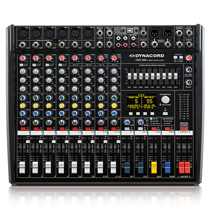 Dynacord CMS 600-3 8 Kanal Kompakt Analog Mikser
