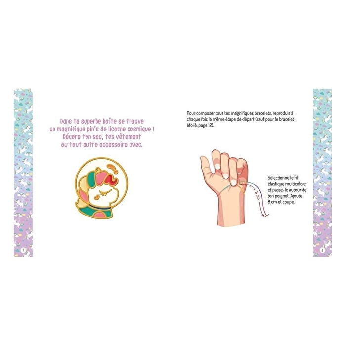 AUZOU Unicorn Bileklikler Takı Yapım Seti