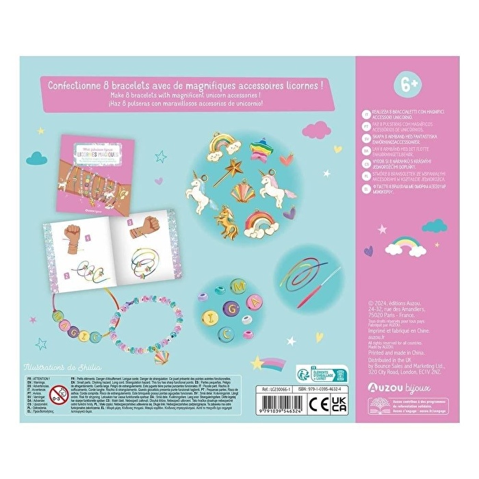 AUZOU Unicorn Bileklikler Takı Yapım Seti