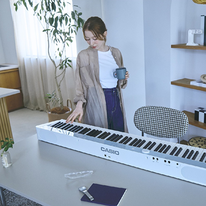 CASIO PRIVIA PX-S1100CBC2 Mavi Taşınabilir Dijital Piyano