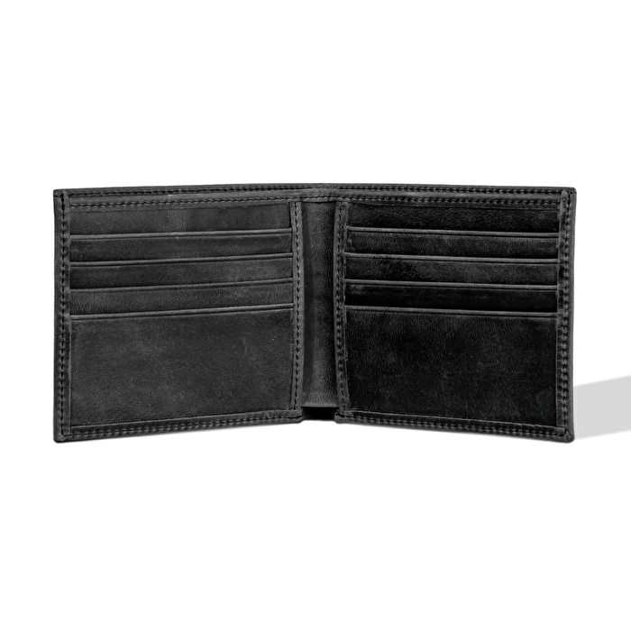 FENDER® Deri Siyah Cüzdan