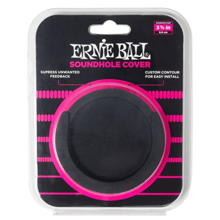 ERNIE BALL Akustik Gitar Ses Deliği Kapağı  3- 3/8" (8.6 cm)