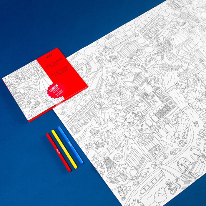 OMY Boyama Posteri - London