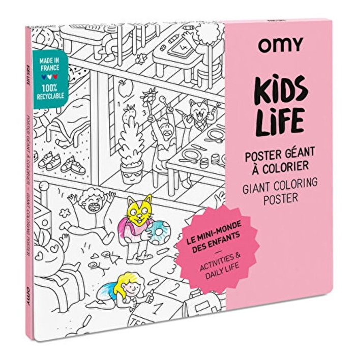 OMY Boyama Posteri - Kids Life