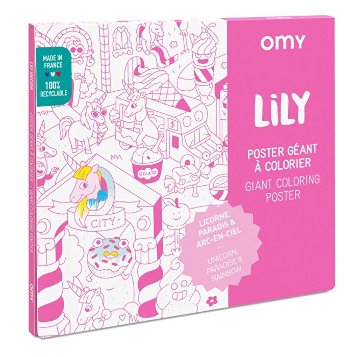 OMY  Boyama Posteri- Lily