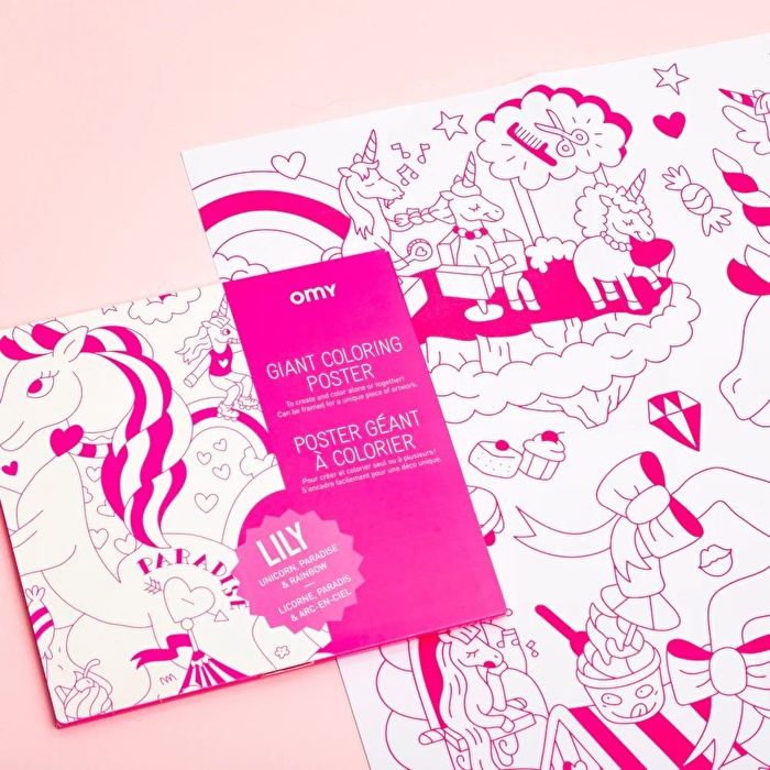 OMY  Boyama Posteri- Lily