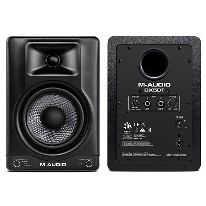 M-AUDIO BX5BT Bluetooth Çift Stüdyo Referans Monitörü