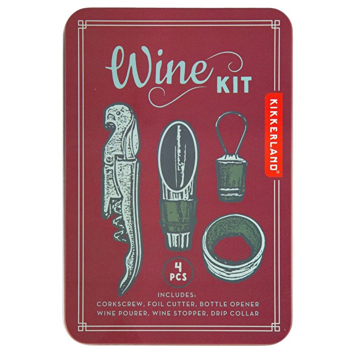 KIKKERLAND Şarap Sunum ve Tirbuşon Takımı