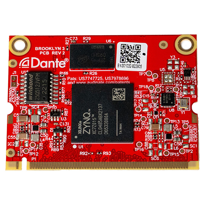APOGEE DANTE BROOKLYN MODULE SYM2-PTHD-PLUS-Card için geliştirme modülü (Brooklyn II Card aracılığı ile DANTE fonksiyonu eklemek için)