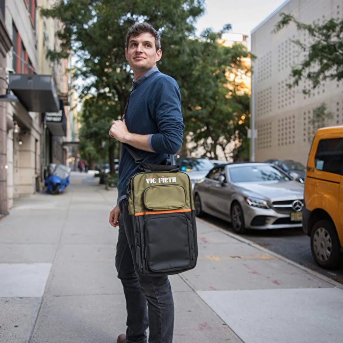 VIC FIRTH VXSB0114 - Yeşil/Siyah Profesyonel Baget Çantası