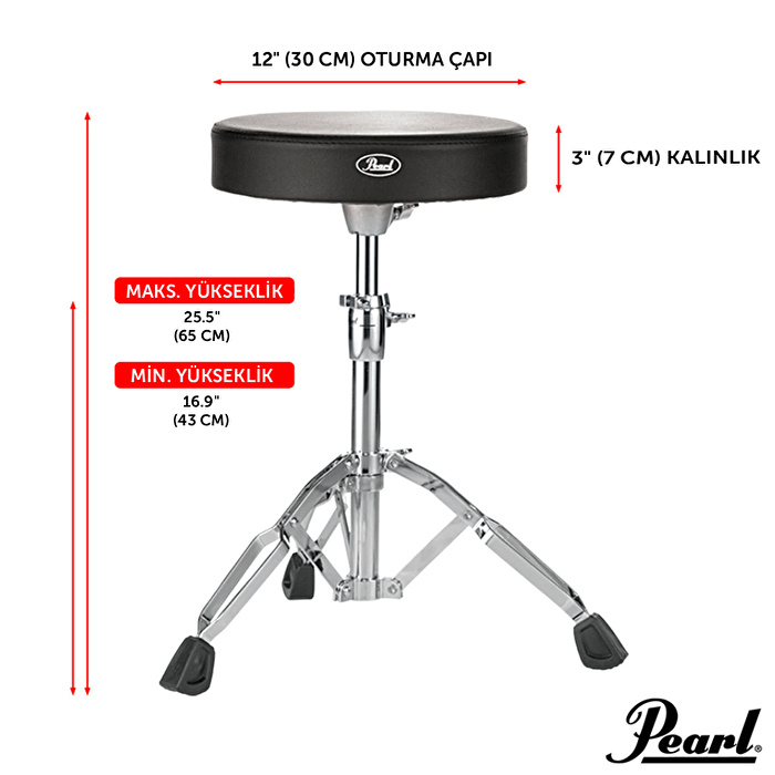 PEARL D-790 Davul Taburesi