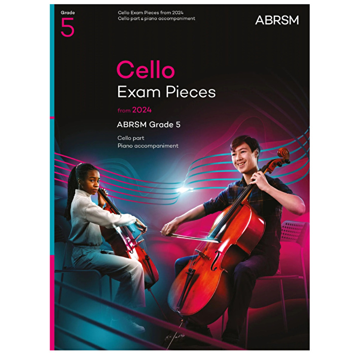 Cello Exam Pieces from 2024, ABRSM Grade 5, Cello Part & Piano Accompaniment