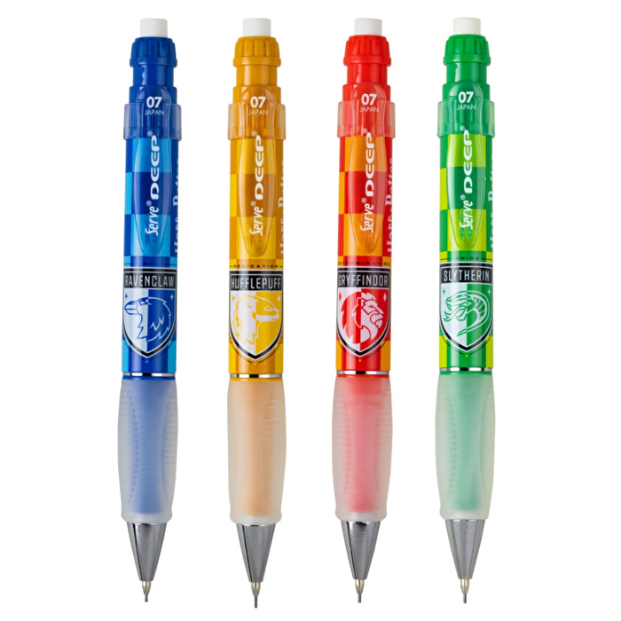 SERVE Deep Mekanik Kurşun Kalem 07mm - Harry Potter Gryffindor Damalı