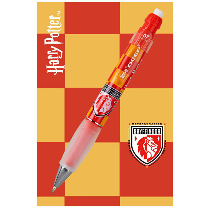 SERVE Deep Mekanik Kurşun Kalem 07mm - Harry Potter Gryffindor Damalı