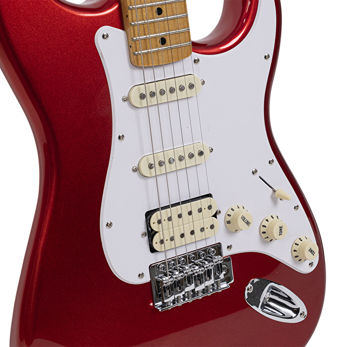 KOZMOS KST-57HSS-GMN-CAR Kırmızı Elektro Gitar