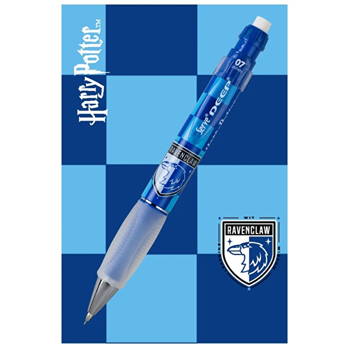 SERVE Deep Mekanik Kurşun Kalem 07mm - Harry Potter Ravenclaw Damalı