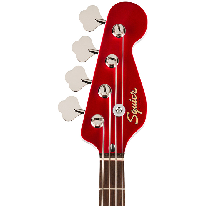 Squier LTD Paranormal Rascal Bass HH Laurel Klavye PPG Candy Apple Red Bas Gitar