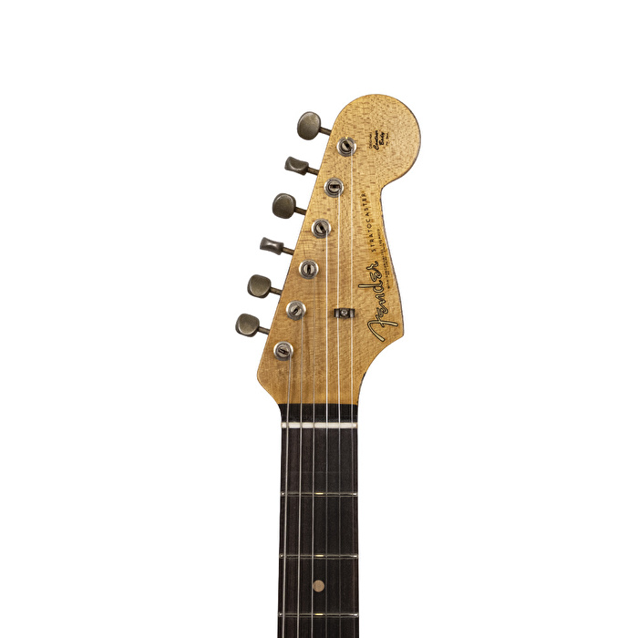 Fender Custom Shop Limited Edition 1962 Stratocaster Heavy Relic Gülağacı Klavye Candy Apple Red Elektro Gitar