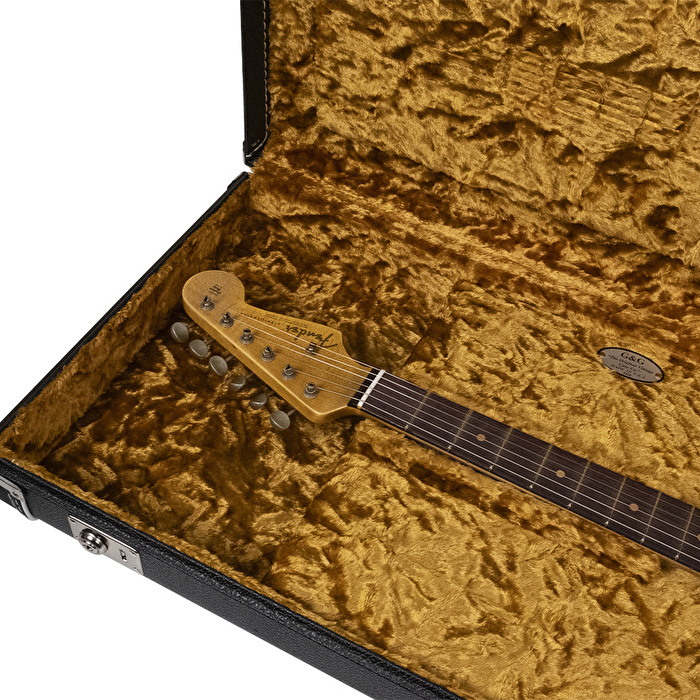 Fender Custom Shop Limited Edition 1964 L-Series Stratocaster Journeyman Relic Faded Sonic Blue Elektro Gitar