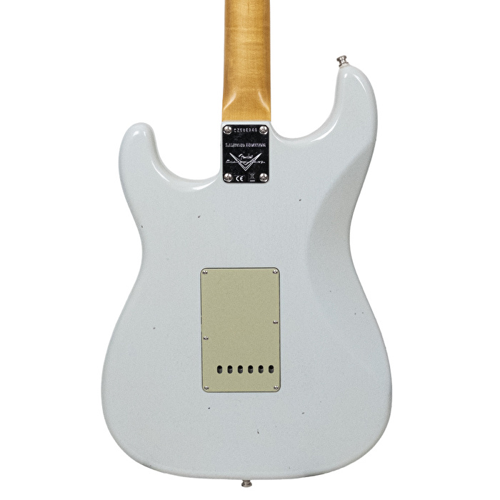 Fender Custom Shop Limited Edition 1965 Stratocaster Journeyman Relic Gülağacı Klavye Faded Sonic Blue Elektro Gitar