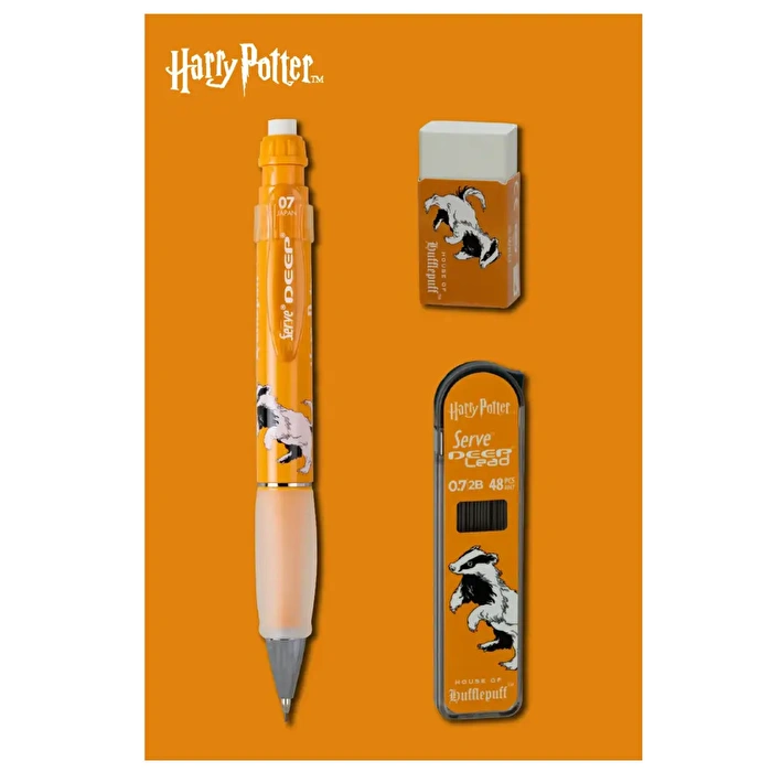 SERVE Harry Potter Hufflepuff Uçlu Kalem Seti