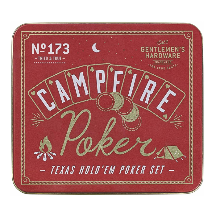 GENTLEMEN'S HARDWARE Metal Kutuda Poker Seti