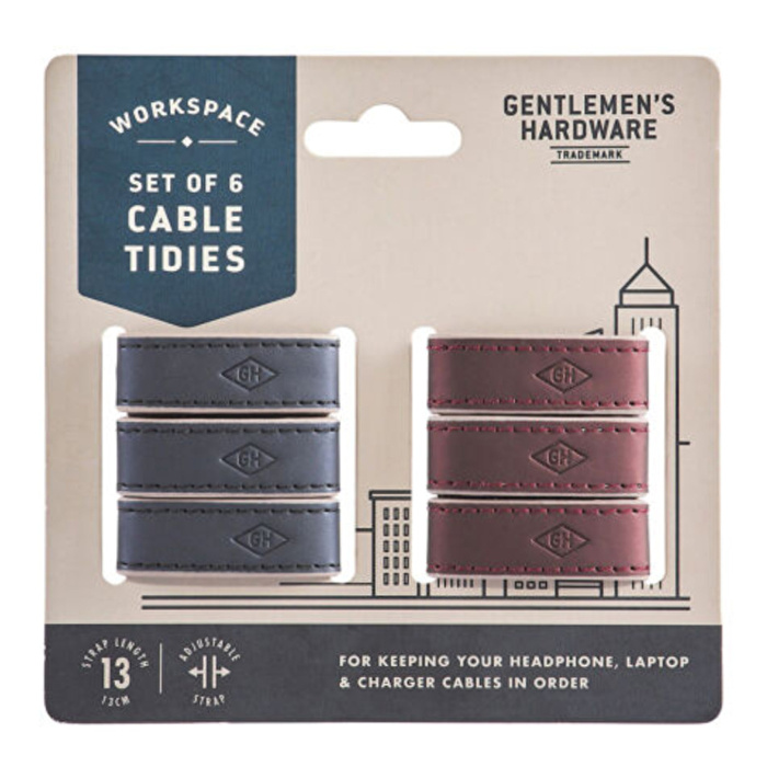 GENTLEMEN'S HARDWARE Kablo Toplayıcı (Altılı Set)