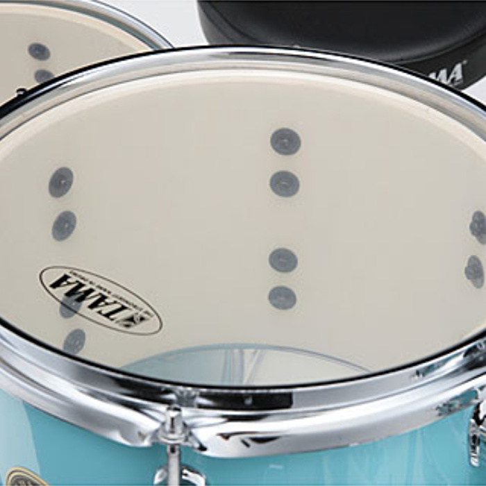 TAMA LJK56H5-AQB Club-JAM Aqua Blue 5 Parça (16B/8T/10T/12F/12S) Sınırlı Üretim Akustik Davul Seti
