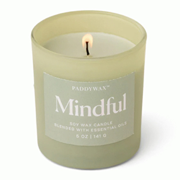 PADDYWAX Wellness Kutulu Cam Mum Green