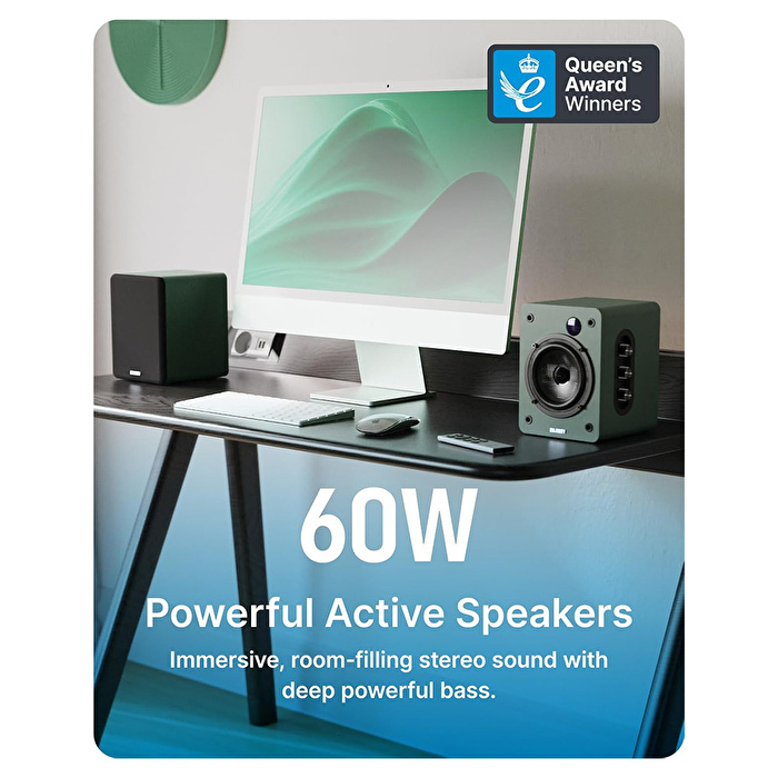 Majority D50X Raf Tipi Hoparlör - Yeşil