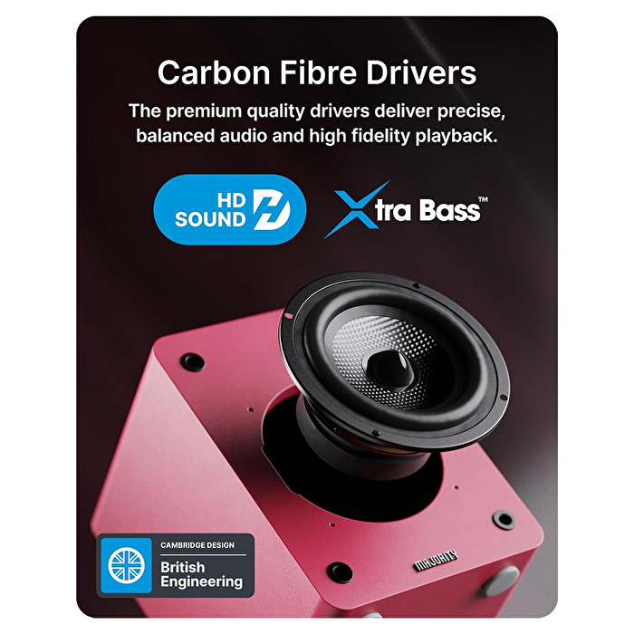 Majority D50X Raf Tipi Hoparlör - Bordo