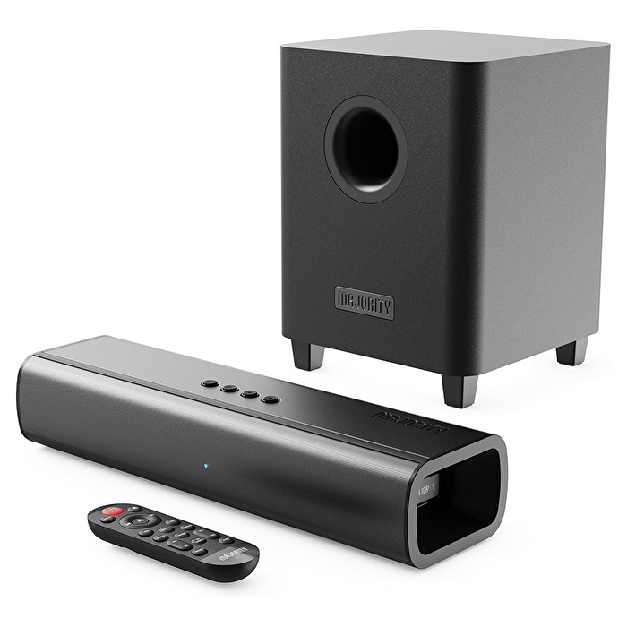 Majority Naga 40 Plus Wireless Sub Soundbar