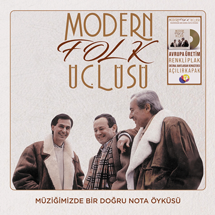 Modern Folk Üçlüsü - Müziğimizde Bir Doğru Nota Öyküsü (Renkli Plak)