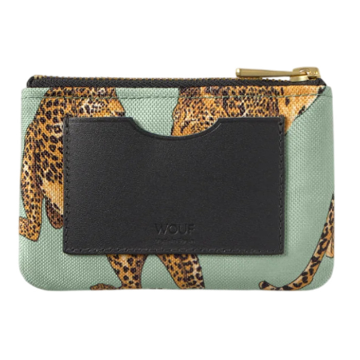 WOUF Emerald Leopard Wallet