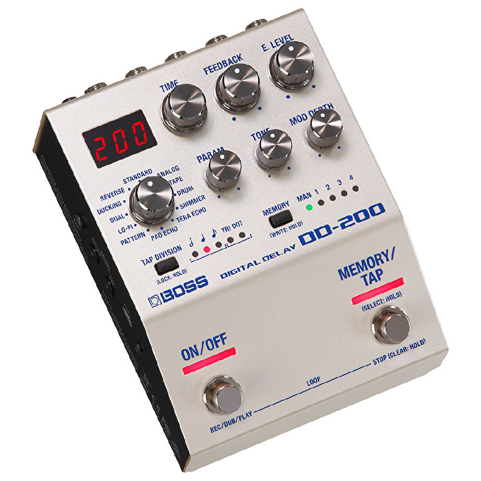 BOSS DD-200 Digital Delay Efekt Pedalı