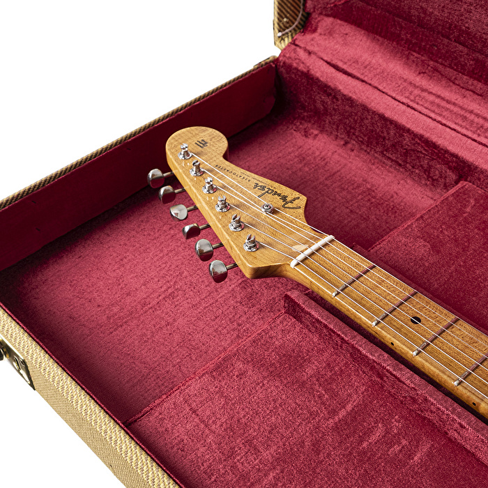 FENDER Custom Shop Limited Edition 1954 Roasted Stratocaster NOS 55 Desert Tan Elektro Gitar