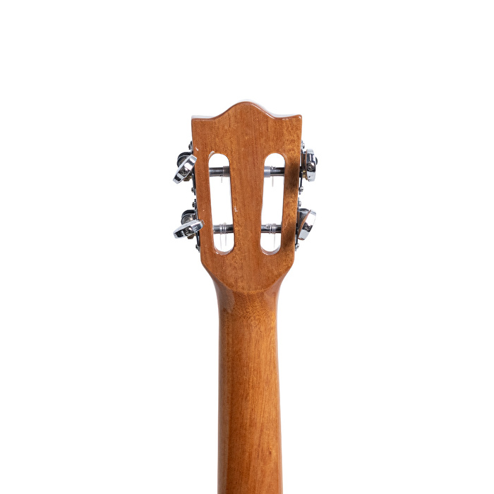 Puka KXS-24EQ Venge Kapak Kesik Kasa Dahili Tunerli Concert Ukulele