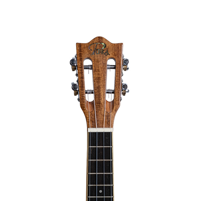 Puka KXS-24EQ Venge Kapak Kesik Kasa Dahili Tunerli Concert Ukulele